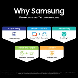 Samsung 43DU7700 43 Inch Crystal 4K UHD Smart TV (2024)