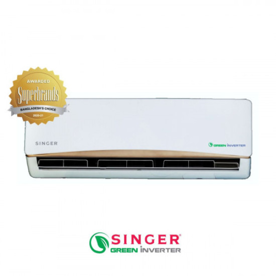 SINGER SRAC-SAS18XA31GRIWT-COOL 1.5 Ton Green Inverter Air Conditioner