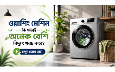 ওয়াশিং মেশিন কি সত্যিই অনেক বেশি বিদ্যুৎ খরচ করে?