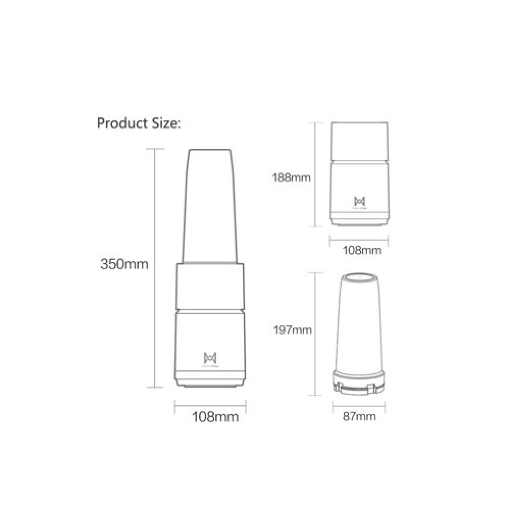 Xiaomi Little Monster Pinlo Food Processor Juicer & Blender Xiaomi Little Monster Pinlo Food Processor Juicer & Blender