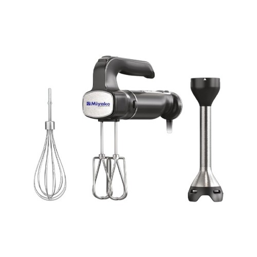 Miyako 1200W Hand Mixer-Blender Combo Egg Beater (HM-5513CX)