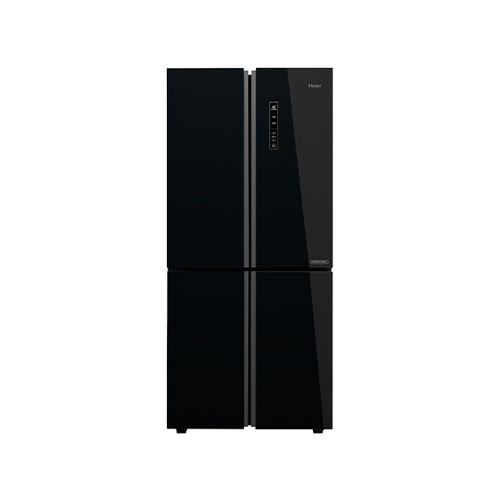 Haier HRF-578TPB 522Ltr Black French T-Door No Frost Refrigerator