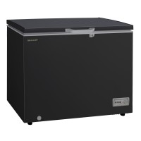 Sharp Freezer SJC-338-BK | 310 Liters – Black