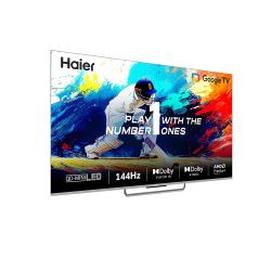 Haier -144Hz Mini LED 55 Inch Google TV With Dolby Vision