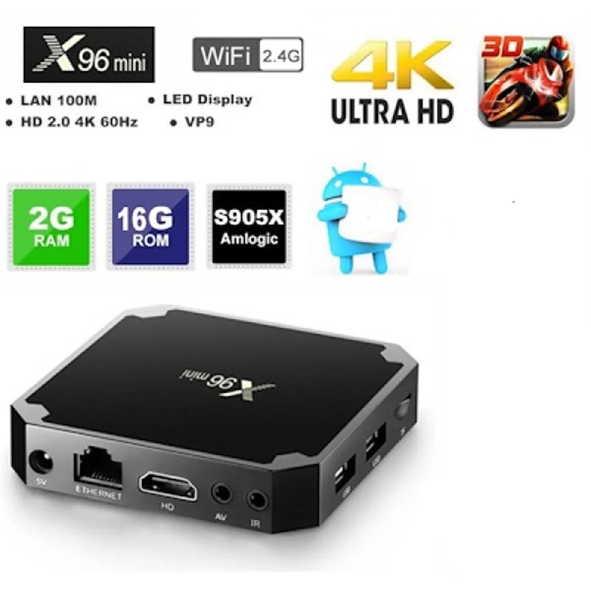 X96 Mini Android Smart Tv Box Price in Bangladesh