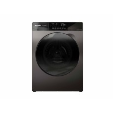 Sharp Full Auto Front Loading Inverter Washing Machine ES-FW105SG | 10.5 KG – Dark Grey